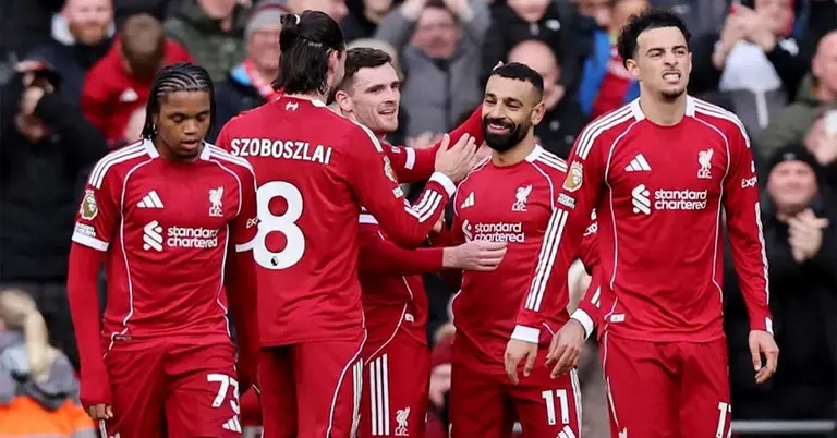 লিভারপুলের খেলোয়াড়রা